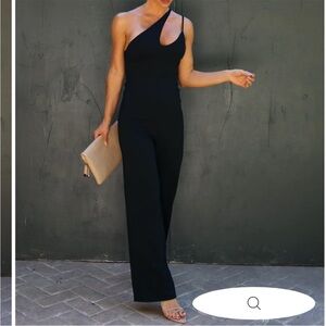 NWT Vici Cedric One Shoulder Jumpsuit.